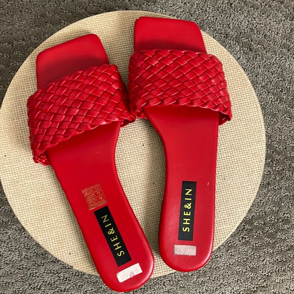 SHEIN Shoes - SheIn Braided Sandals size 41